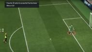 If you shoot towards the near corner, the keeper might make a save (Image via EA Sports)